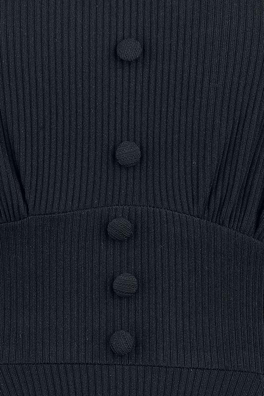 Rock Revival "H&R London" Midi Dress Black By H&R London