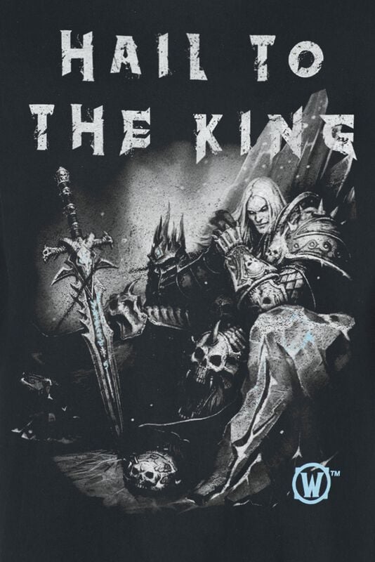 Rock Revival "Hail To The King" T-Shirt Black By World Of Warcraft