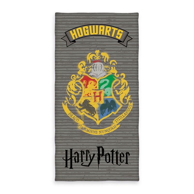 rock revival "Harry Potter velour beach towel" Bath towel grey by Harry Potter