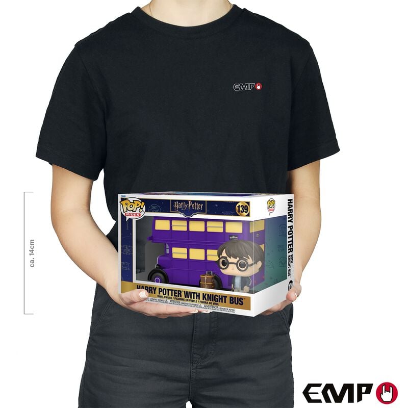 Rock Revival "Harry Potter With Knight Bus (Pop Ride Super Deluxe) Vinyl Figur 139" Funko Pop By Harry Potter