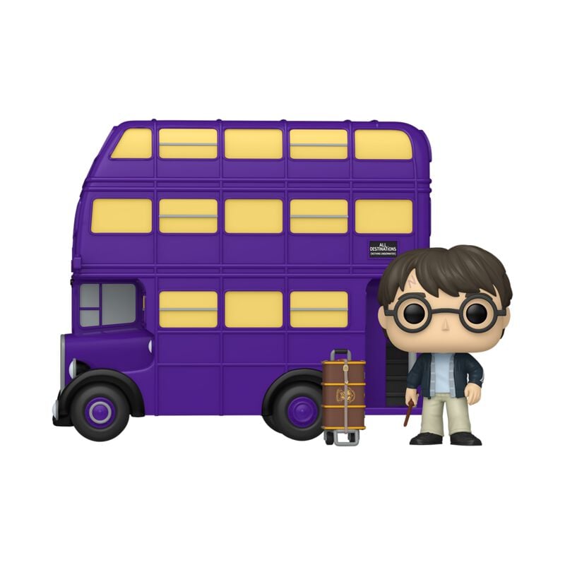 Rock Revival "Harry Potter With Knight Bus (Pop Ride Super Deluxe) Vinyl Figur 139" Funko Pop By Harry Potter