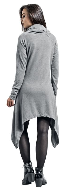 Rock Revival "Hazard Dress" Mini Dress Grey By Poizen Industries
