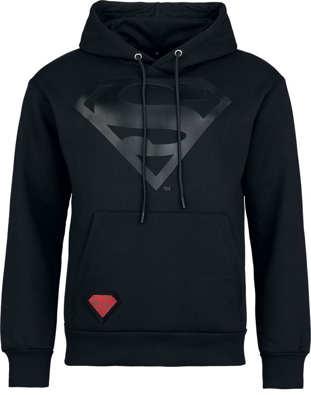 rock revival "Heat Logo - Black On Black" Hoodie black by Superman