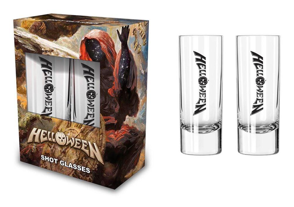 rock revival "Helloween" Shot Glasses Set transparent by Helloween