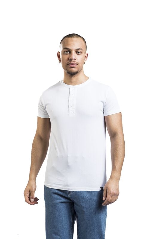 Rock Revival "Henley T-shirts (2-pack)" T-Shirt Black-white By Black Premium By EMP