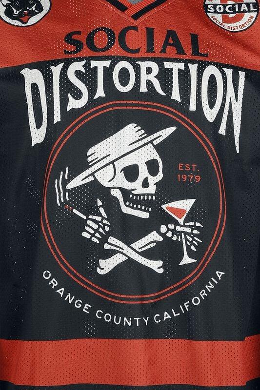 Rock Revival "Hockey Jersey" Jersey Multicolour By Social Distortion