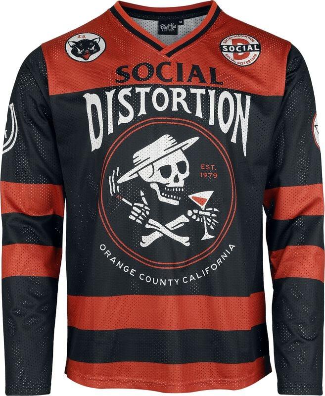 rock revival "Hockey Jersey" Jersey multicolour by Social Distortion