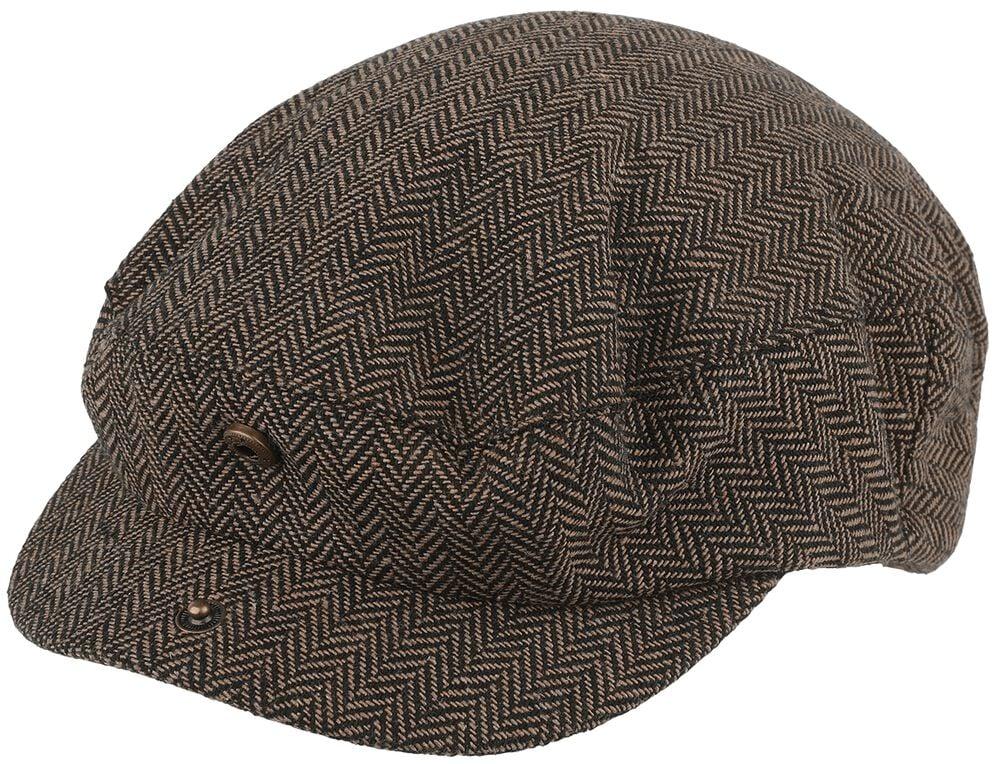 Rock Revival "Hooligan Snap Cap" Beanie Brown By Brixton
