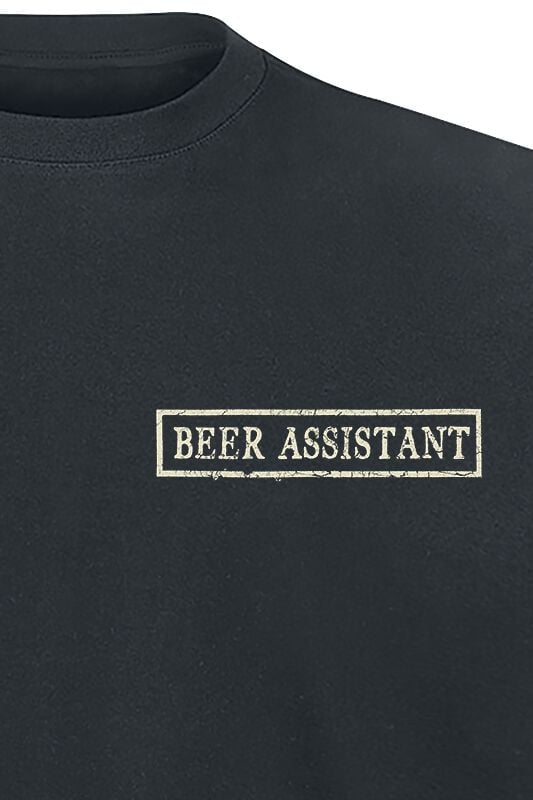 Rock Revival "Hot Rod - Beer Assistant" T-Shirt Black By Gas Monkey Garage