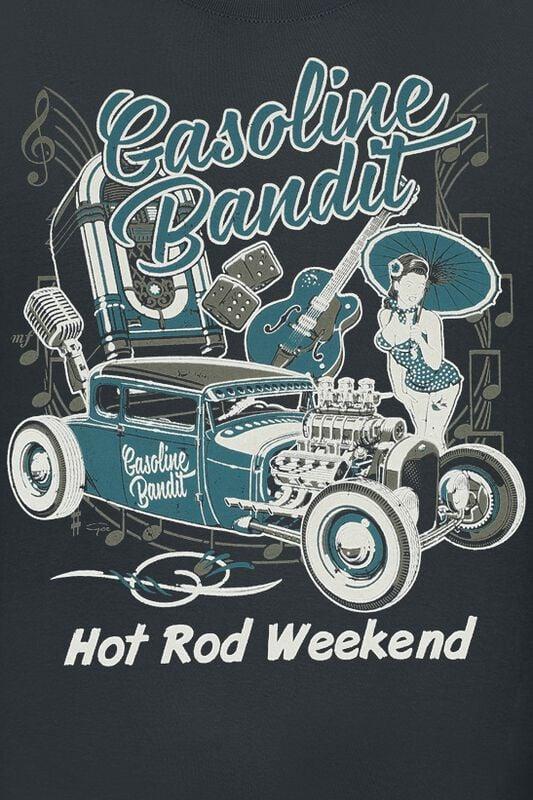 Rock Revival "Hot Rod Weekend" T-Shirt Black By Gasoline Bandit