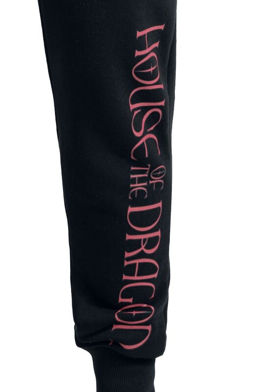 Rock Revival "House Of The Dragon" Tracksuit Trousers Black By Game Of Thrones