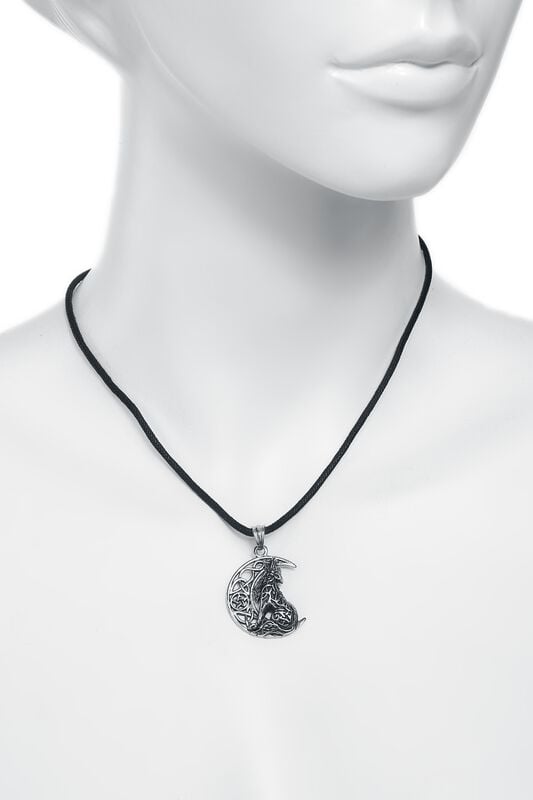 Rock Revival "Howling Wolf" Necklace Silver-coloured By EtNox