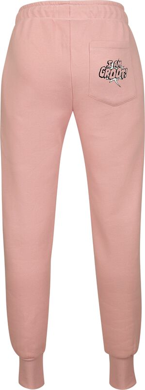 Rock Revival "I Am Groot" Tracksuit Trousers Dusky Pink By Guardians Of The Galaxy