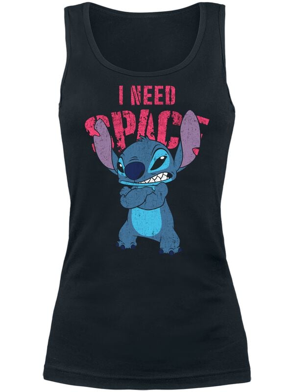 rock revival "I Need Space" Tanktop black by Lilo & Stitch