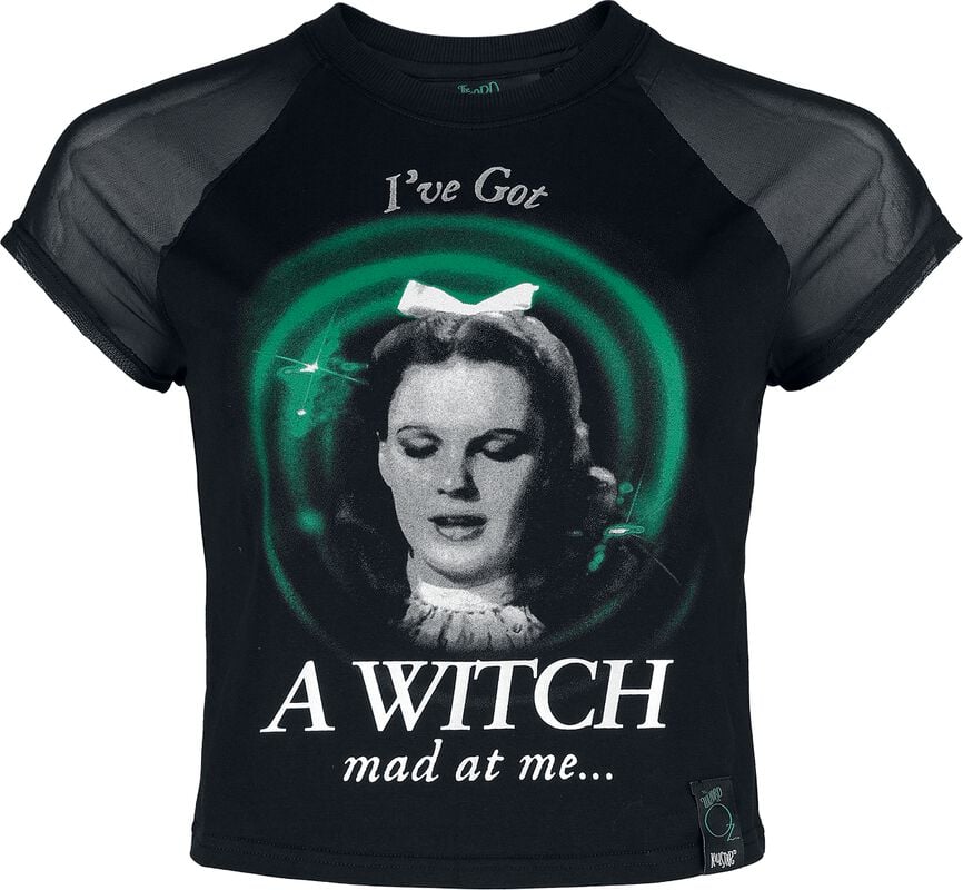 Rock Revival "I've Got A Witch Mad At Me" T-Shirt Black By The Wizard Of Oz By Killstar
