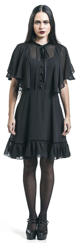 rock revival "Imperia Dress" Mini Dress black by Hell Bunny