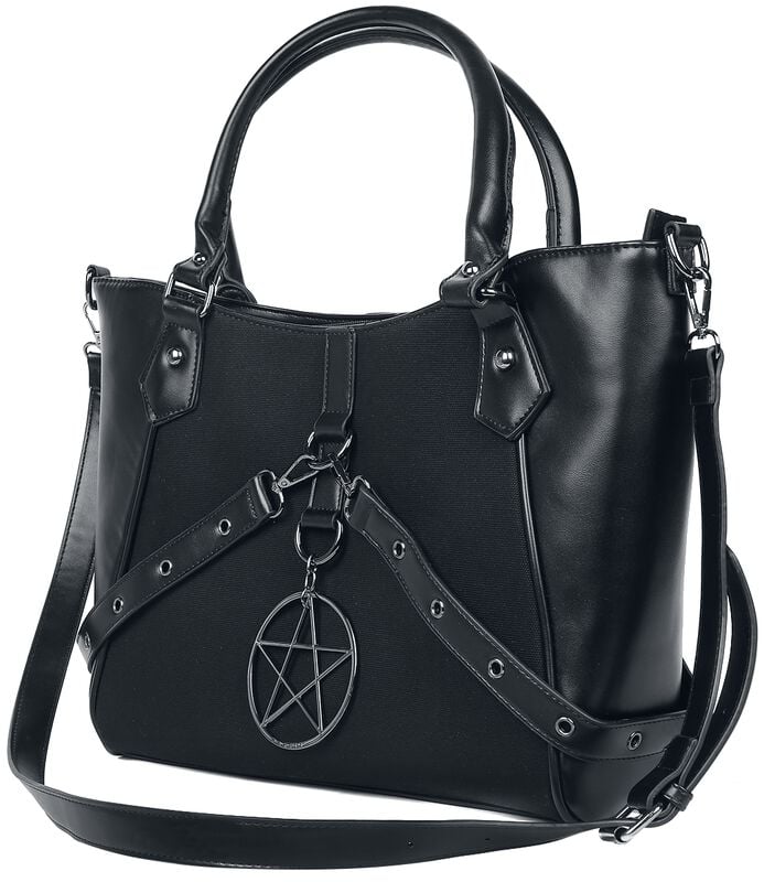 rock revival "In Oblivion We Trust" Handbag black by Banned Alternative