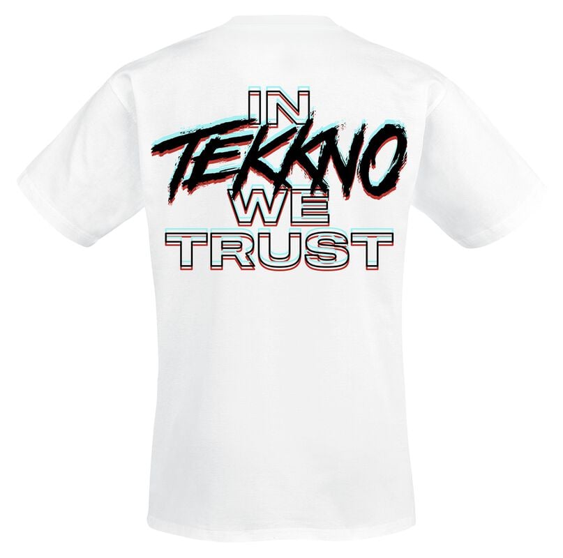 Rock Revival "In Tekkno We Trust" T-Shirt White By Electric Callboy