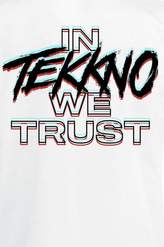 Rock Revival "In Tekkno We Trust" T-Shirt White By Electric Callboy