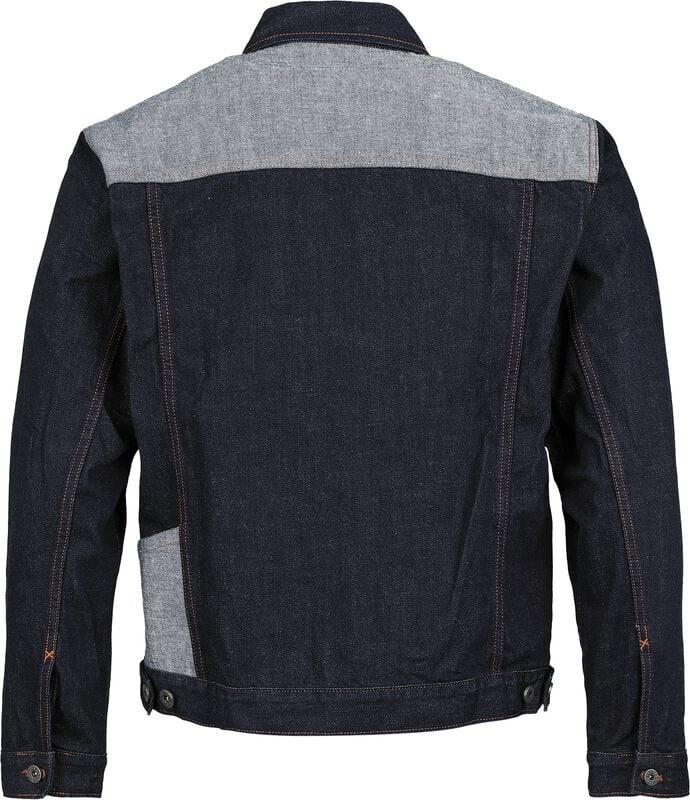 Rock Revival "INFINITY PANEL JACKET" Jeans Jacket Blue By Chet Rock