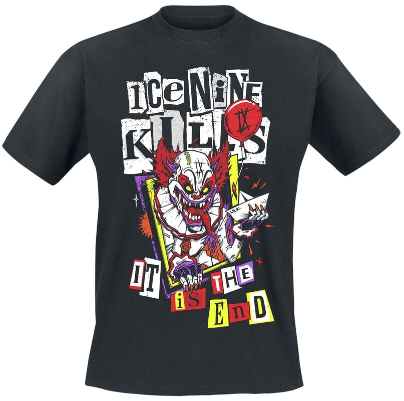 rock revival "It Is The End" T-Shirt black by Ice Nine Kills