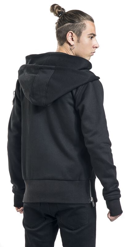Rock Revival "Ivan Hood" Hoodie Jacket Black By Vixxsin