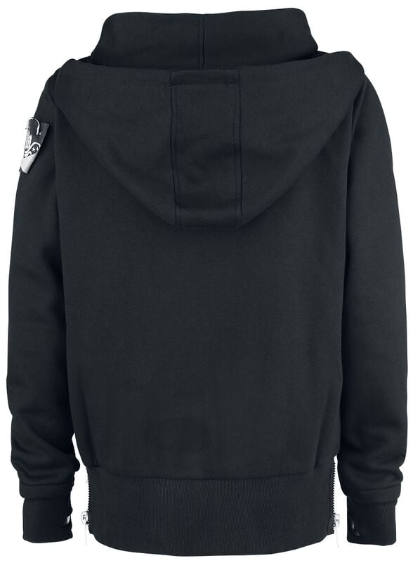 Rock Revival "Ivan Hood" Hoodie Jacket Black By Vixxsin