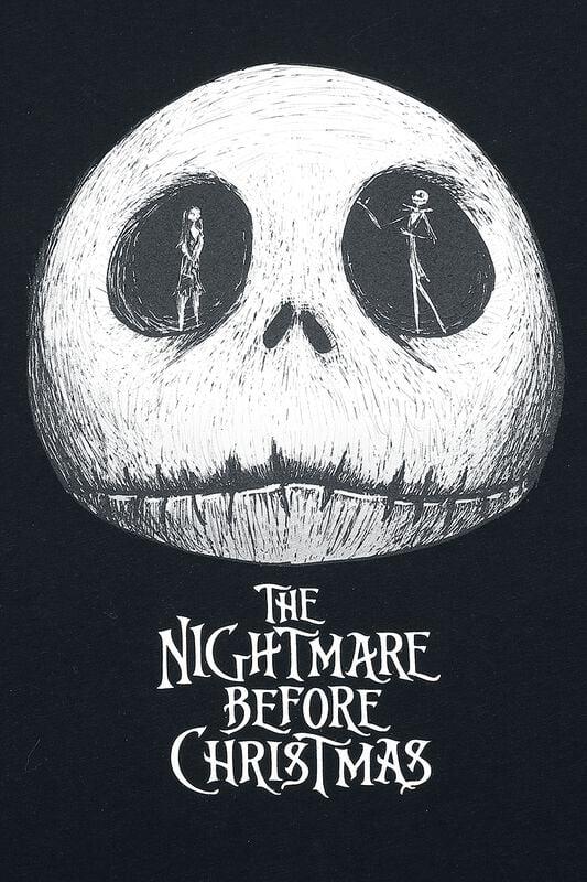 Rock Revival "Jack And Sally" Pyjama Black By The Nightmare Before Christmas