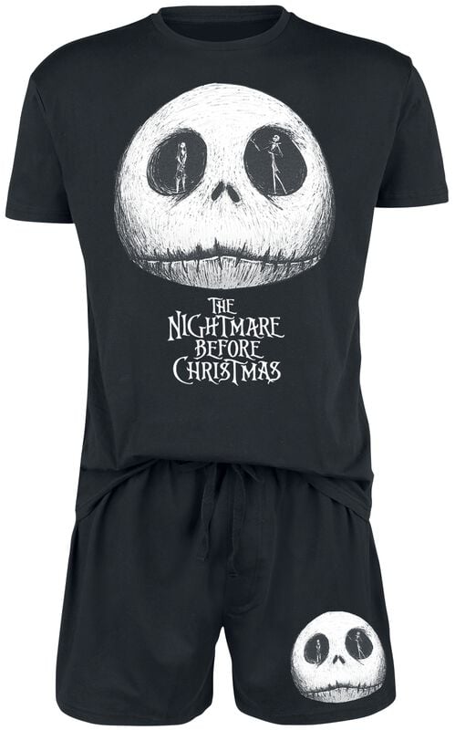rock revival "Jack and Sally" Pyjama black by The Nightmare Before Christmas