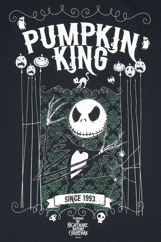 Rock Revival "Jack Skellington - Pumpkin King" T-Shirt Black By The Nightmare Before Christmas