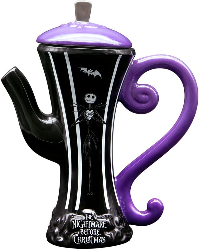 rock revival "Jack - Teapot" Teapot black-lilac by The Nightmare Before Christmas