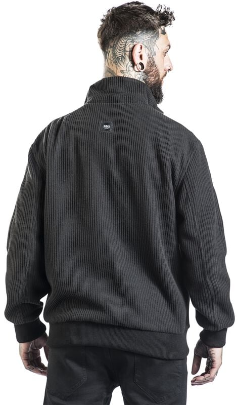 Rock Revival "Jacket With Sleeve Pocket" Mid-Season Jackets Black By Black Premium By EMP