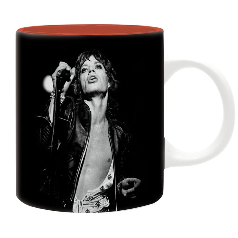 rock revival "Jagger - Tasse mit Thermoeffekt" Cup red-black-white by The Rolling Stones