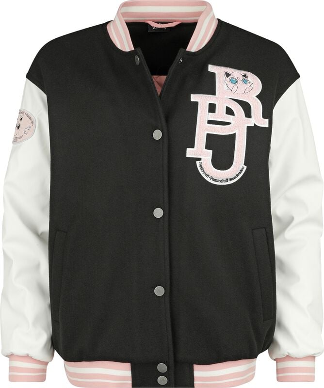 rock revival "Jigglypuff" Varsity Jacket multicolour by Pokémon rock revival "Jigglypuff" Varsity Jacket multicolour by Pokémon