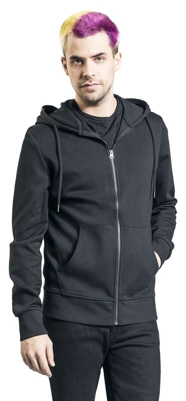 rock revival "JJEBASIC" Hoodie Jacket black by Jack & Jones