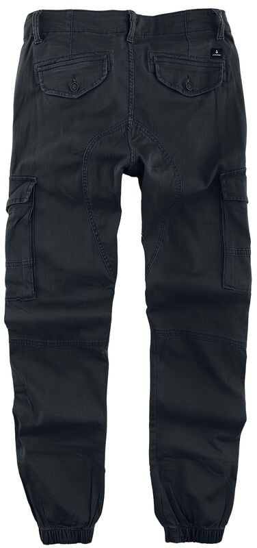 Rock Revival "JJIPAUL JJFLAKE AKM" Cargo Trousers Black By Jack & Jones