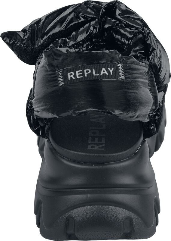 Rock Revival "JUYCE PADDY" Sandal Black By Replay Footwear