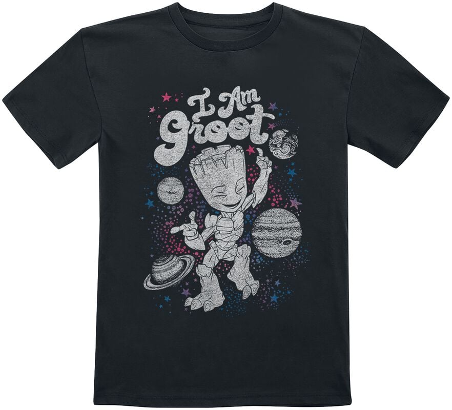 rock revival "Kids - Celestial Groot" T-Shirt black by Guardians Of The Galaxy