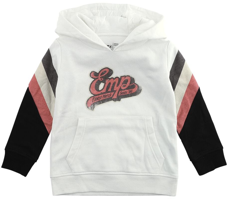 rock revival "Kids’ hoodie with old-school EMP logo" Hoodie Sweater off white by EMP Stage Collection