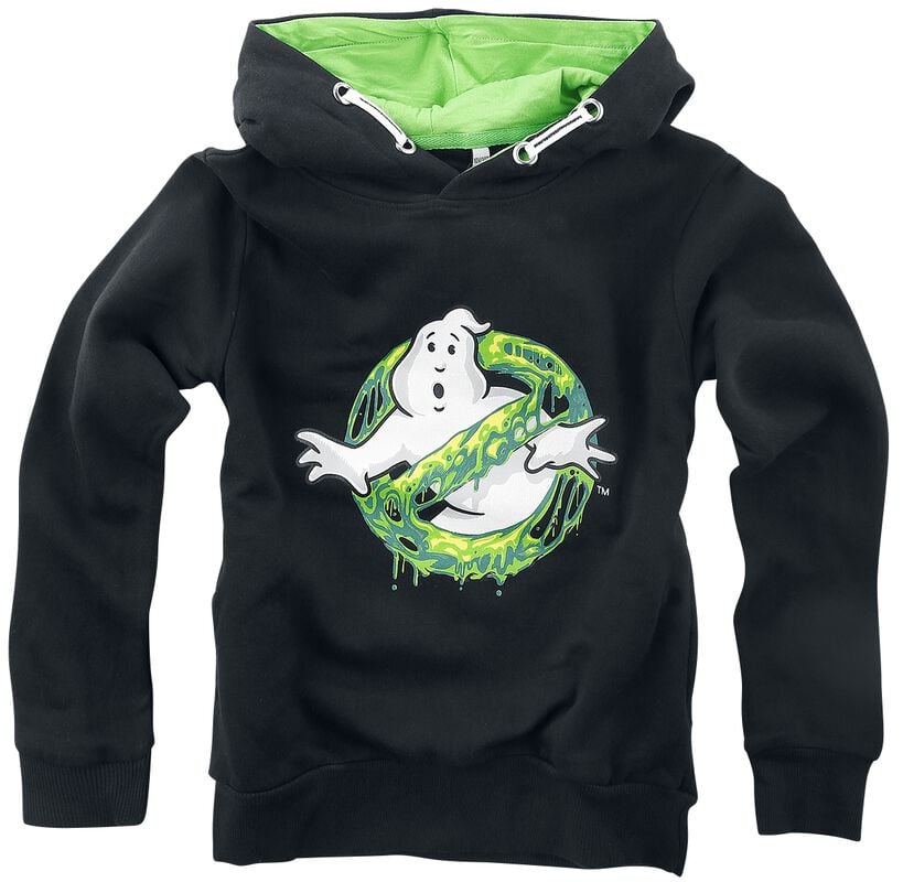 rock revival "Kids - I Ain't Afraid Of No Ghost" Hoodie black by Ghostbusters