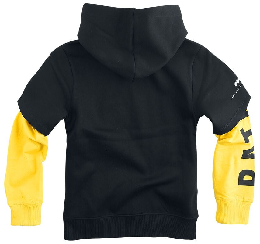 Rock Revival "Kids - Logo" Hoodie Sweater Black-yellow By Batman