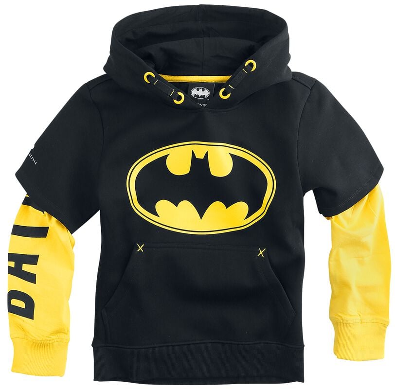 rock revival "Kids - Logo" Hoodie Sweater black-yellow by Batman