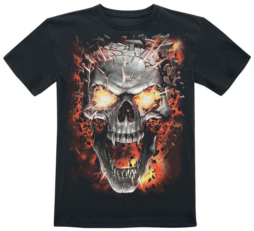 rock revival "Kids - Skull Blast" T-Shirt black by Spiral