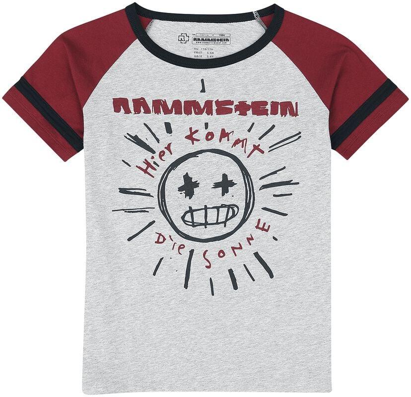 Rock Revival "Kids - Sonne" T-Shirt Grey-red By Rammstein