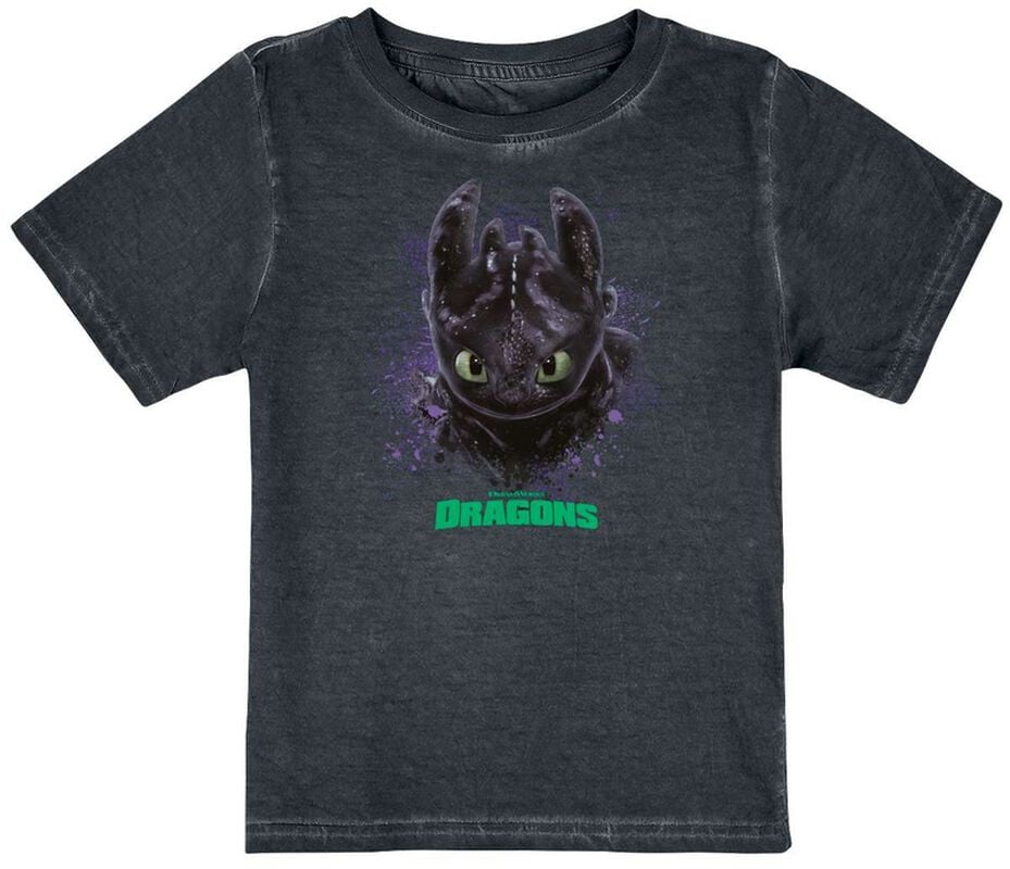 rock revival "Kids - Toothless" T-Shirt multicolour by How to Train Your Dragon