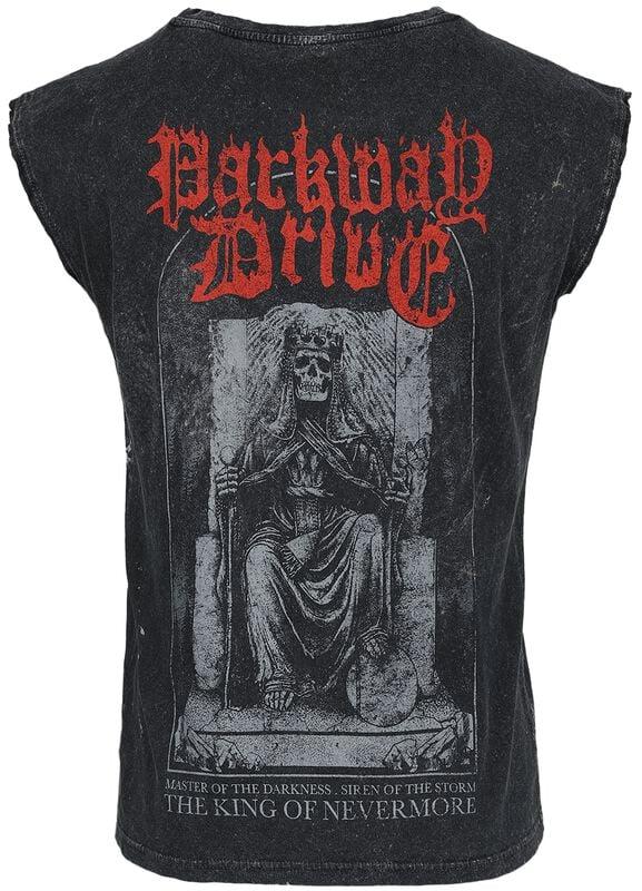 Rock Revival "King Of Nevermore" Tanktop Grey By Parkway Drive