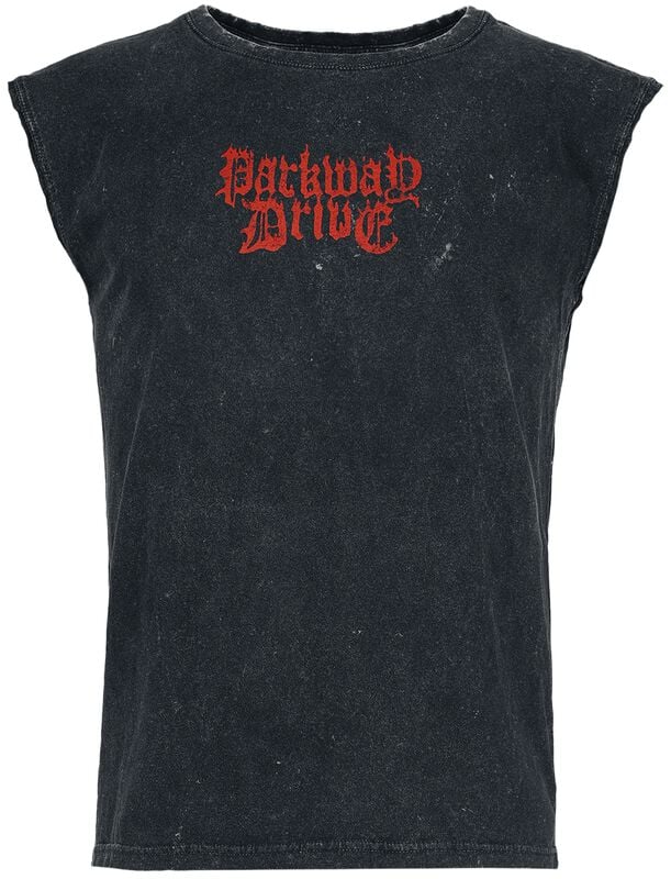 rock revival "King Of Nevermore" Tanktop grey by Parkway Drive