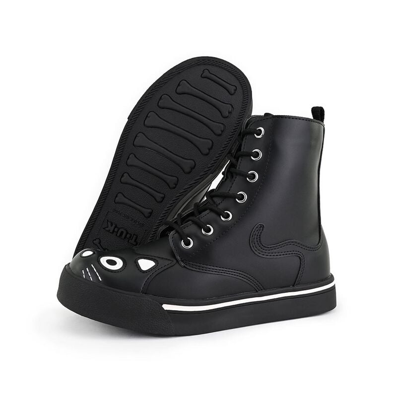 Rock Revival "Kitty Trainer Combat Boots" Sneakers High Black By T.U.K