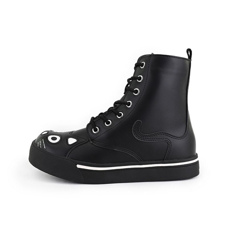 Rock Revival "Kitty Trainer Combat Boots" Sneakers High Black By T.U.K