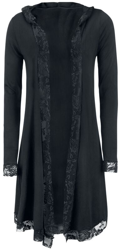 rock revival "Lace Cardigan" Cardigan black by Gothicana by EMP
